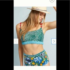Anthropologie Dorothy Shain Clara Bikini SZ M